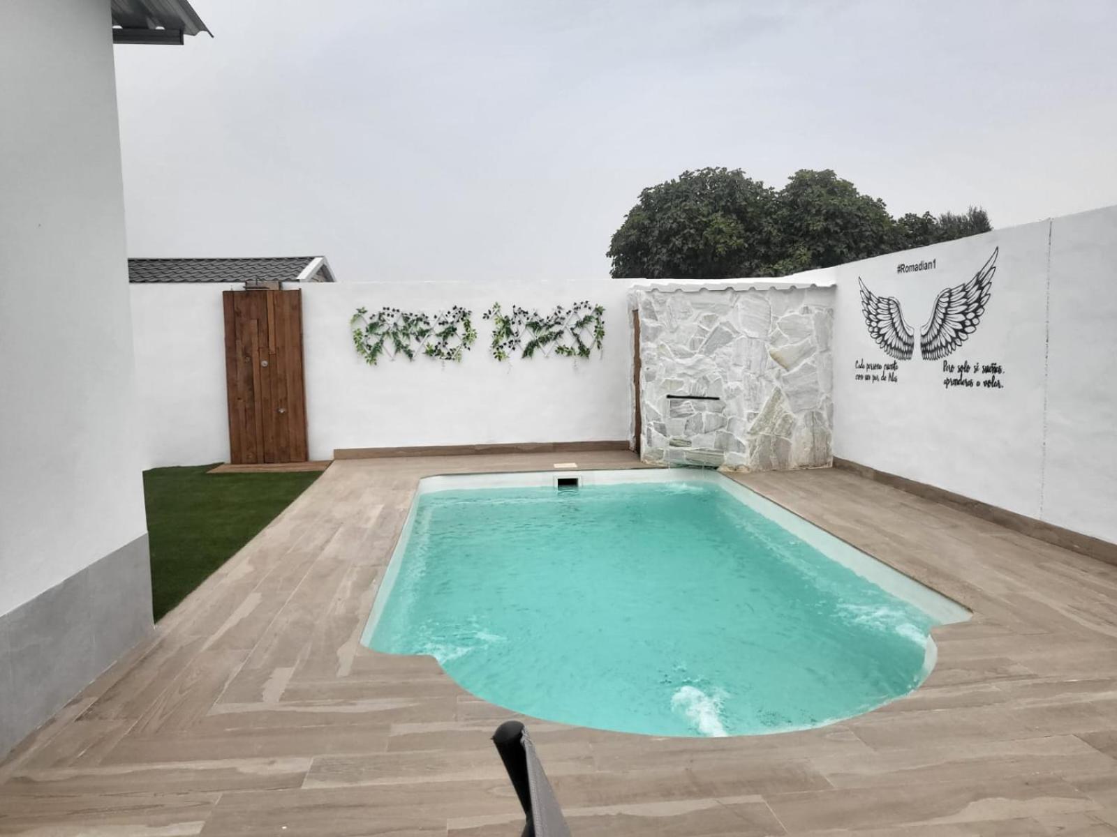 Villa Romadian Chiclana de la Frontera Bagian luar foto